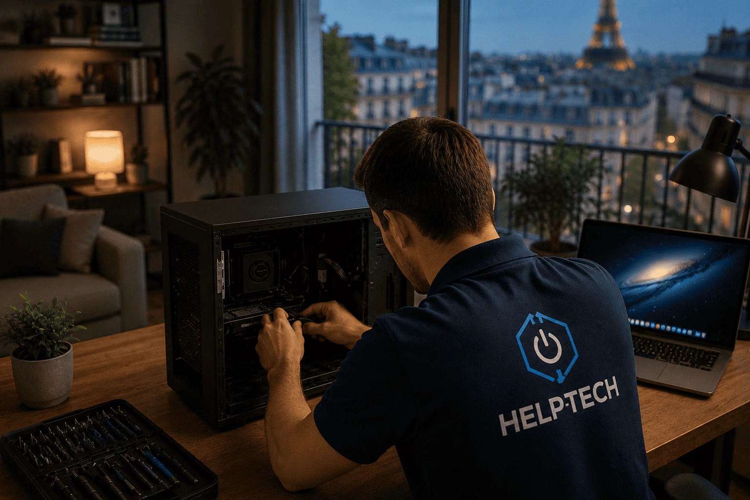 Réparation MacBook Pro par un technicien informatique à Paris